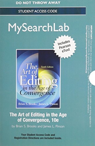 The Art of Editing