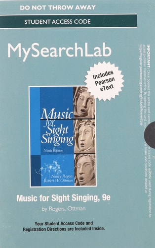 Music for Sight Singing