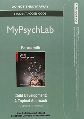 NEW MyLab Psychology without Pearson eText: Standalone Access Card for Child Development: A Topical Approach