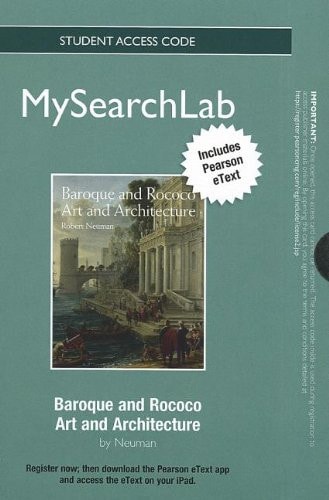 MySearchLab with Pearson eText: Baroque and Rococo Art and Architecture