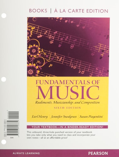 Fundamentals of Music