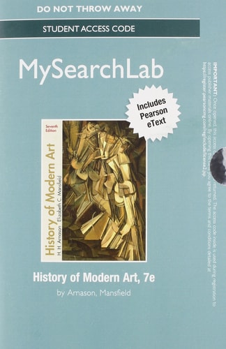 MyLab Search with Pearson eText: History of Modern Art (7th Edition)