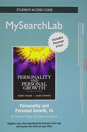 MyLab Search with Pearson eText: Standalone Access Card for Personality and Personal Growth