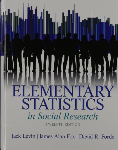 Elementary Statistics in Social Research