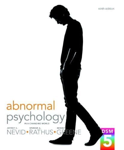 Abnormal Psychology in a Changing World