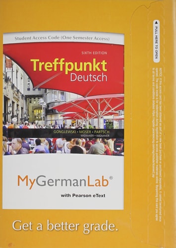 MyLab German with Pearson eText: Access Card for Treffpunkt Deutsch Grundstufe