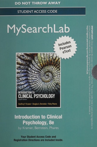 Introduction to Clinical Psychology