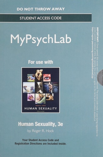 NEW MyPsychLab without Pearson eText -- Standalone Access Card -- for Human Sexuality (3rd Edition)