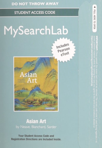 MySearchLab with Pearson eText: Standalone Access Card for Asian Art