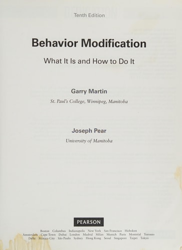 Behavior Modification