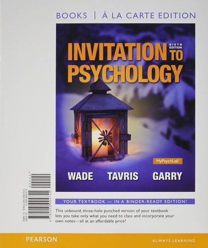 Invitation to Psychology