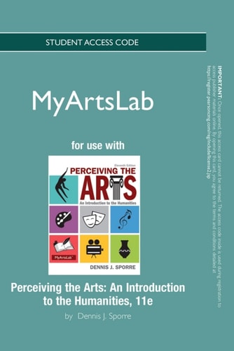 Perceiving the Arts: An Introduction to the Humanities