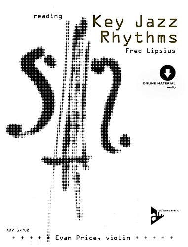 Reading Key Jazz Rhythms -- Violin: English/German Language Edition (Book & CD)