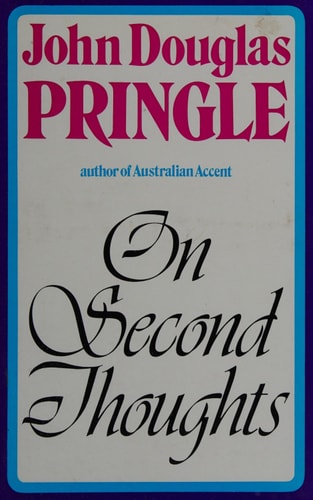 On Second Thoughts: Australian Essays