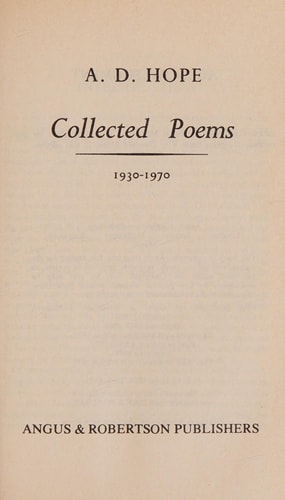 Hope: Collected Poems