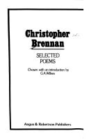 Brennan: Select Poems