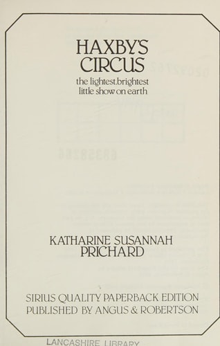 Haxby's Circus