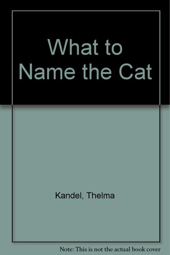 What to Name the Cat