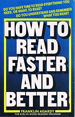 How to Read Faster and Better