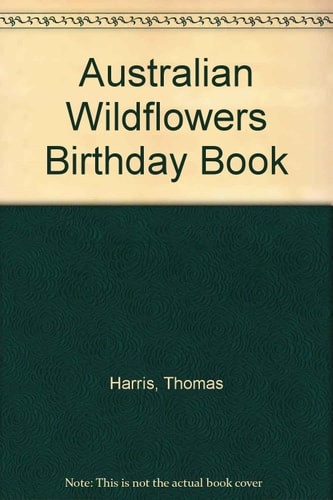 Australian Wildflowers Birthday Book