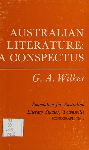 Australian Literature: A Conspectus