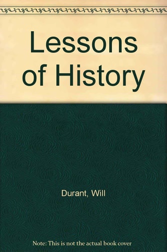 The Lessons of History