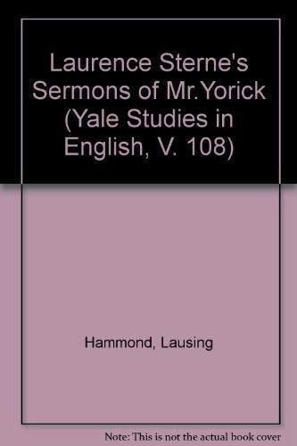 Laurence Sterne's Sermons of Mr. Yorick