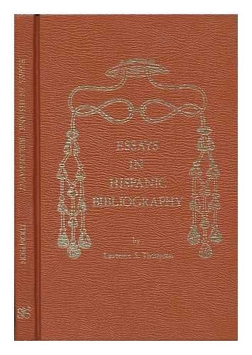 Essays in Hispanic Bibliography