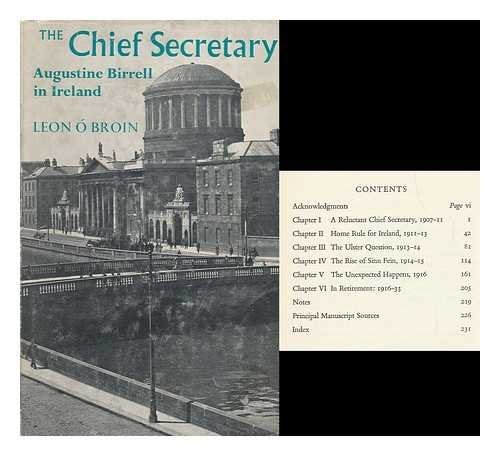 The chief secretary;: Augustine Birrell in Ireland