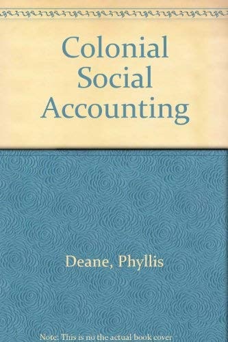 Colonial Social Accounting