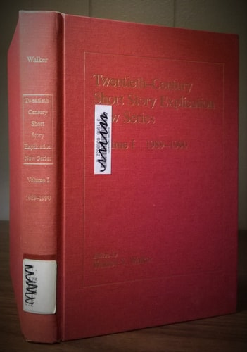 Twentieth-Century Short Story Explication: New Series, 1989-1990 With Checklists of Books and Journals Used