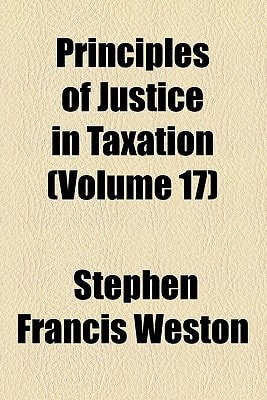 Principles of Justice in Taxation