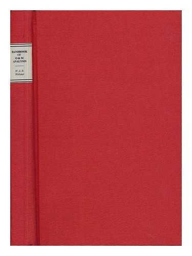Handbook of O. & M Analysis