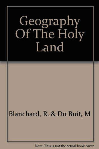 Geography of the Holy Land