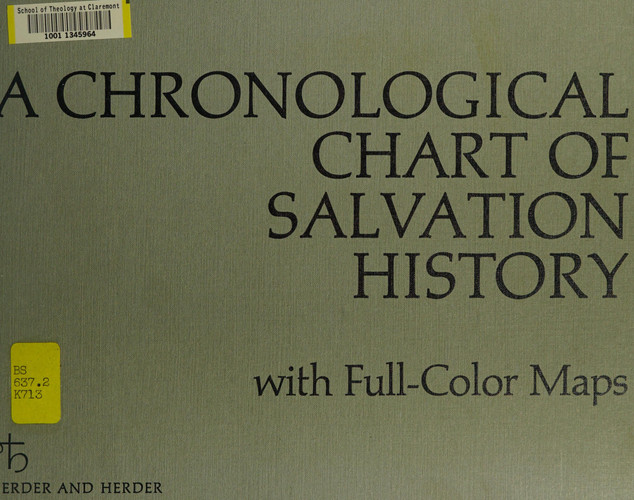 A Chronological Chart of Salvation History