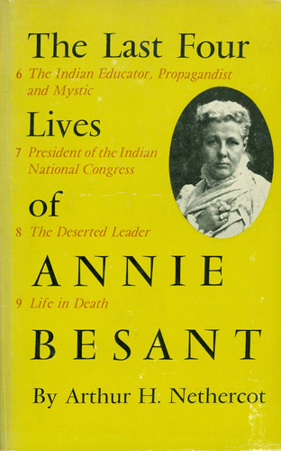 Last Four Lives of Annie Besant