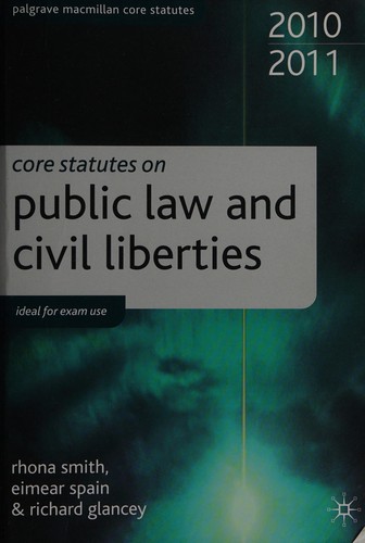 Core Statutes On Public Law And Civil Liberties