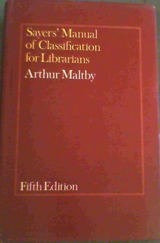 Sayers' Manual Classific