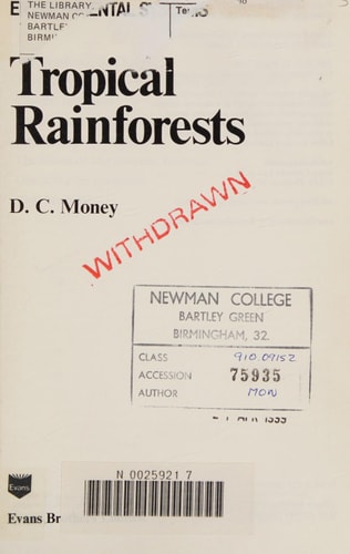 Tropical Rainforests