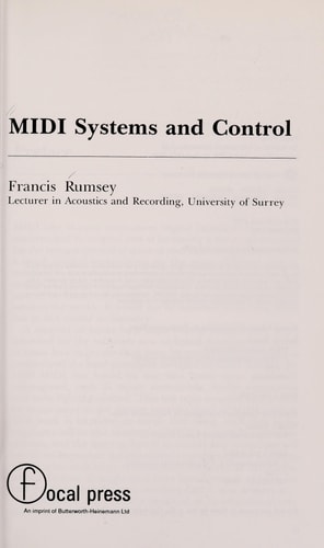 MIDI systems and control