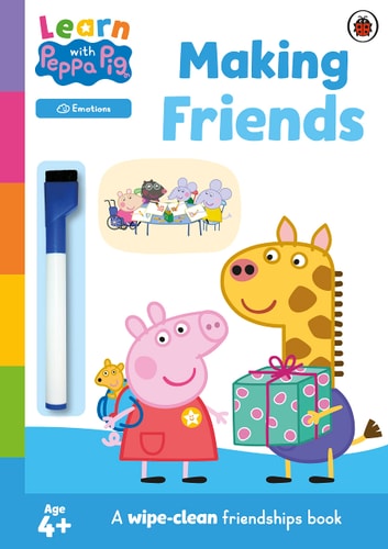 Learn with Peppa: Making Friends Wipe-Clean Activity Book