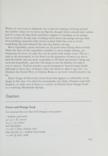 Cooking in season
