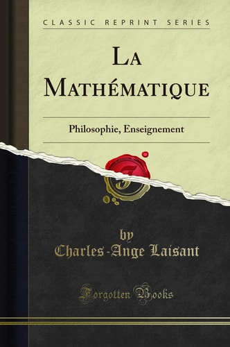 La Mathématique Philosophie, Enseignement (Classic Reprint)