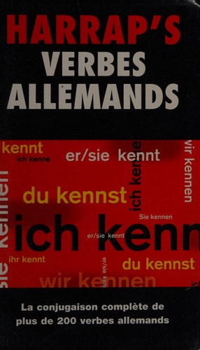 Harrap's verbes allemands
