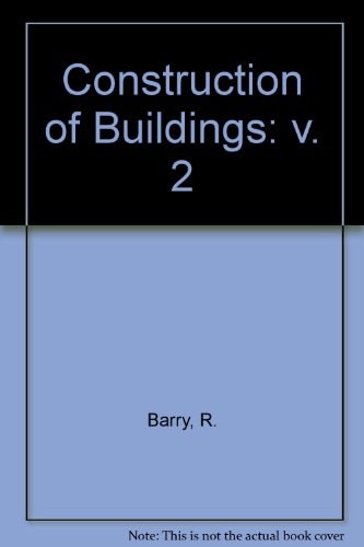 The Construction of Buildings Windows, doors, fires, stairs, finishes