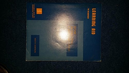 Learning Aid to Accompany 'basic Marketing'