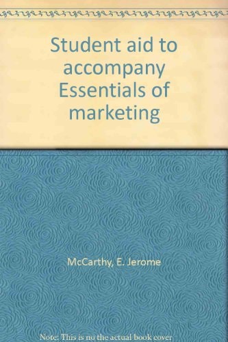 Student Aid to Accompany Essentials of Marketing