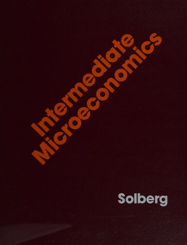 Intermediate Microeconomics