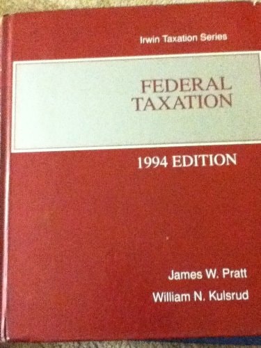 Federal Taxation, 1994