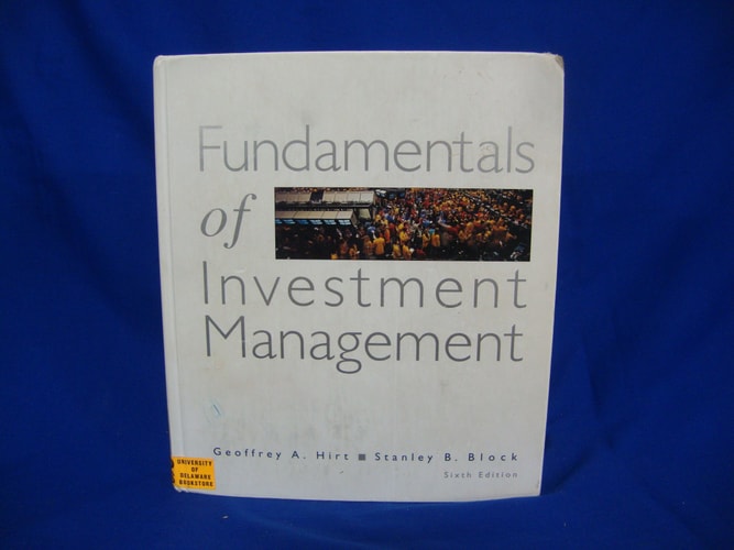 Fundamentals of Investment Management (IRWIN MCGRAW HILL SERIES IN FINANCE, INSURANCE AND REAL ESTATE)